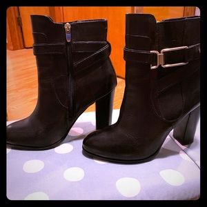 Black booties size 8.5